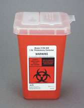 Multi Use Sharps Containers 1 Quart Size  