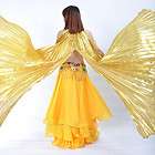 Brand new Gold Handmade Belly Dance Costume Open IsIs Polyester Wings