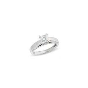 ZALES Princess Cut Diamond Engagement Ring in 14K White Gold 1 1/4 CT 