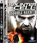 Splinter Cell DOUBLE AGENT Ubisoft DVD PC Game NEW BOX 008888682943 