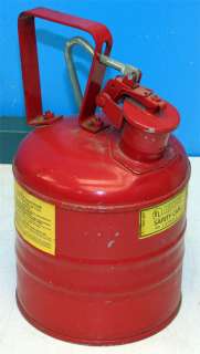 UL Underwriters Laboratories MH 207 1 Gallon Safety Can  