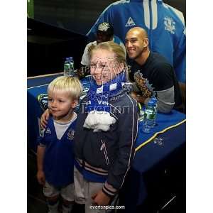  Everton FC Signing Session   Tim Howard and Louis Saha 