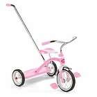 Radio Flyer Girls Classic Pink Tricycle with Push Handle New Ride On 