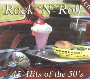 ROCK N ROLL 45 HITS OF THE 50S (CD)  