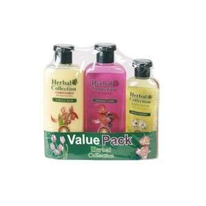  Herbal Collections Value Pack   Shampoo, Conditioner and Body 