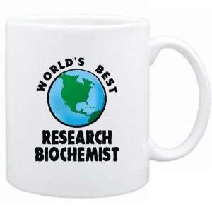 New  Worlds Best Research Biochemist / Graphic  Mug Occupations 