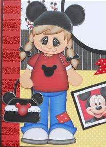   Premade 12x12 Scrapbook Pages   Disney Memories   PTBD  By BABS  