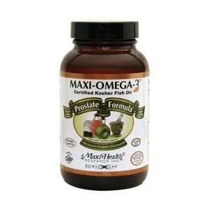 Maxi Health Kosher Maxi Omega 3 Fish Oil Prostate Formula EPA/DHA NEW 