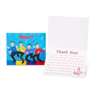  The Wiggles Thank You Notes Party Supplies Toys & Games