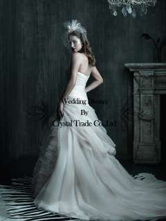New wedding bridal dress Prom gown custom / US size 2 4 6 8 10 12 14 