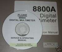 FLUKE 8800A DIGITAL MULTIMETER SERVICE MANUAL  