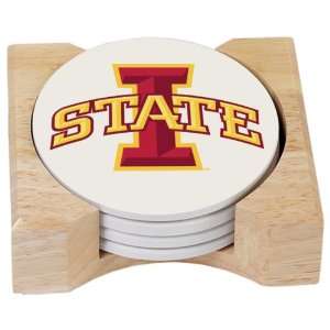  NCAA Iowa State University Absorbent Coaster Gift Set 