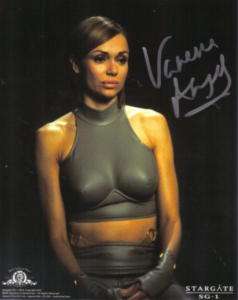 Vanessa Angel as Anise/Freya on Stargate SG 1 Autograph  