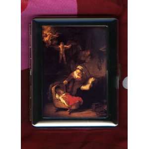   ID CIGARETTE CASE The Holy Family with Angels