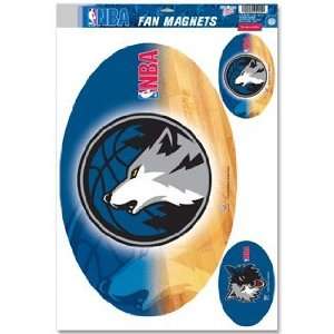 Minnesota Timberwolves Car Magnet Set 
