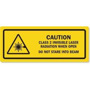  CLASS 2 INVISIBLE LASER RADIATION WHEN OPEN DO NOT STARE 