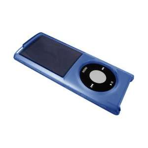  Blue Crystal Case with Belt Clip for Apple iPod Nano 4G Chromatic 