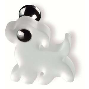 Siro Designs 80 104 Fantasia 39MM Dog Knob Themed   White 