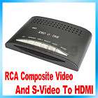 rca composite video audio and s video to hdmi converter
