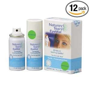  Natures Tears EyeMist Twin Case (Pack of 12 bottles 