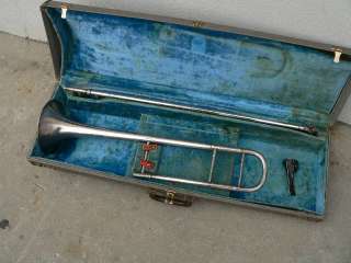 Vintage Conn Pan American Elkhart Trombone w/Case  