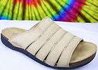 waterproof leather TEVA cork slide sandals shoes