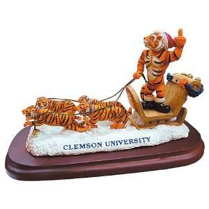  Treasures Clemson Tigers Holiday Sleigh
