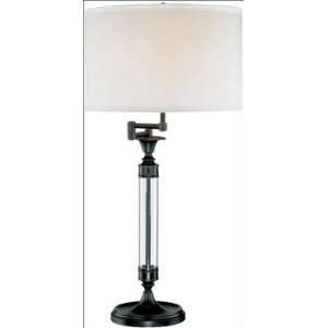   LSF 21042D/BRZ Brilliant Swing Arm Table Desk Lamp,