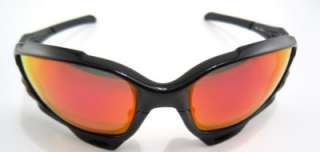 New Oakley Sunglasses Jawbone Asian Fit Pol Black +Red Iridium 
