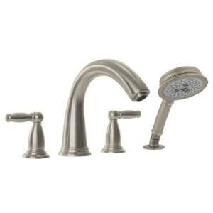 6123820 Double Handle Roman Tub Trim with Metal Lever Handles and 