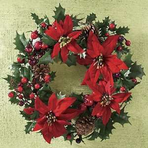 The Swiss Colony Poinsettia Wreath  Grocery & Gourmet Food