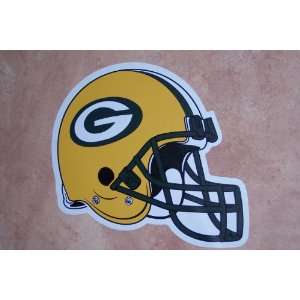 Green Bay Packers FATHEAD Official Team Helmet Logo NFL Wall Graphic 