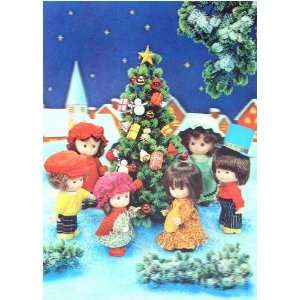  3D Lenticular CHRISTMAS TREE & CHILDREN