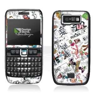   Skins for Nokia E63   Aiko   Scarabocchi Design Folie Electronics