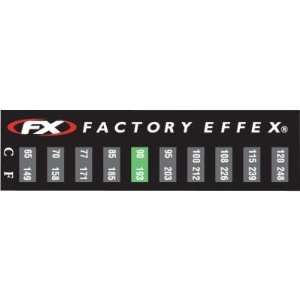  FACTORY EFFEX STICKER TEMPERATURE FX FX08 90225 