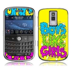   BlackBerry Bold  9000  Boys Like Girls  Slime Skin Electronics