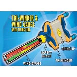  TRI WINDER & WIND GAUGE WITH 170 FT 25LB WT LINE Toys 