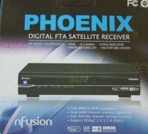 Nfusion Phoenix FTA Satellite Multi CH Signal Receiver GRAND NEW 