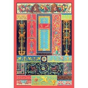  Exclusive By Buyenlarge Greco Roman Design #2 28x42 Giclee 