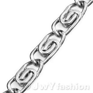 316L Stainless Steel Necklace Twist Chain 11 29 vj735  