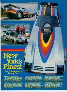 1982 DODGE OMNI 484 V 8 ENGINE DRAG RACE CAR ARTICLE  