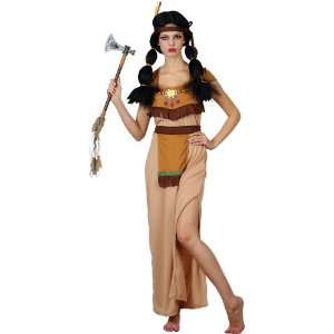  Wicked Costumes Native American Indian Squaw Fancy Dress 