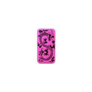  Apple iPhone 4S (GSM,AT&T) Fortune Dragon Back Cover (Pink 
