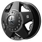 KMC XD775 Rockstar Dually Matte Black Wheel 16x6 8x6.5 BC Set of 2