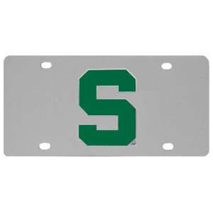  Michigan State Spartans NCAA License/Logo Plate Sports 