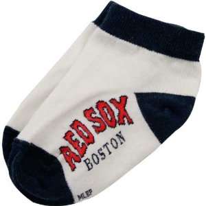 Boston Red Sox White Infant Footie Socks  Sports 