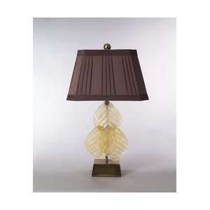  Table Lamp by Bassett Mirror Company   Natural Wood 