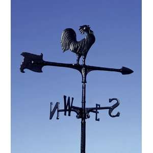  30 Rooster Accent Weathervane in BlackWhitehall 00071 