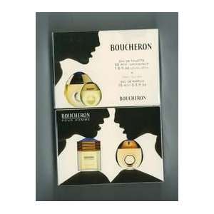 Boucheron Gift Set 2Pcs. (1.6 FlOz Eau De Toilette Spray + .5 Oz Edt 