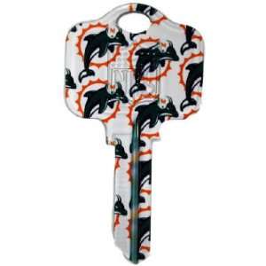   ILCO CORP #KW1 NFL DOLPHINS KW1 Dolphins Team Key